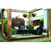 Elodie 2 Seater Set Grey