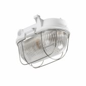 Kanlux Hermi 7063NB 1 x 100W E27 kanalo šviestuvas IP54 baltas (70524)