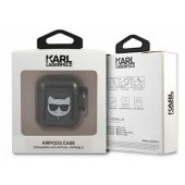 "KLA2UCHGK Glitter Choupe Case Airpods" Black