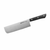 HARAKIRI Universal Kitchen knife NAKIRI 6.7"/ 170mm Black