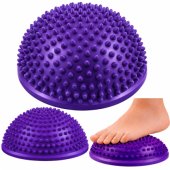 Sensory Hemisphere for Massage and Balance Exercises, Purple, 16 cm