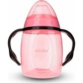 _8390535 Akuku AKUKU Kubek Niekapek z Miękkim Ustnikiem 9m+ 280ml