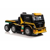 Battery Car Mercedes XMX622B Semi-trailer Yellow color LCD