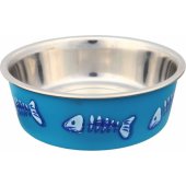 Trixie MISKA METALOWA DLA KOTA Z PLASTIKOWĄ POWŁOKĄ 0.3 l 12 cm