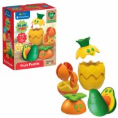 Logical Toy – spalvingi vaisiai Avocado, Pineapple, Orange Clementoni 17