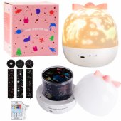 Star Projector for Children Night Light 6 Interchangeable Projections