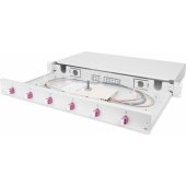 DN-96330-4 Fiber Optic Sliding Splice Box 1U LC OM4