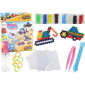DIY Water Beads Set Magic Beads 8 Colors Construction Vehicles