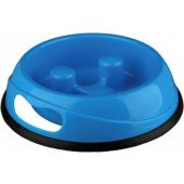 Trixie MISKA plastikowa wymuszająca wolne jedzenie 1,5l 27cm