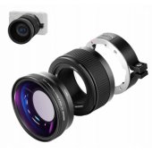 Wide angle lens for Sony ZV1 (black)