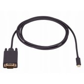 AK-AV-17 USB-C / VGA 1.5m juodas