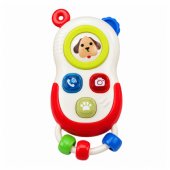 Interactive Phone for Toddlers Moving Elements Lights Sounds