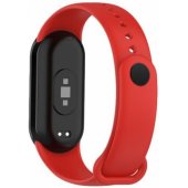 Silikoninis dirželis Xiaomi Mi Band 8 / 9 / 10, raudonas