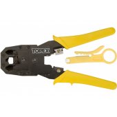 Topex Telephone and computer terminal crimper 4p.6p.8p (32