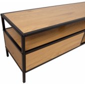 HEDVIG 120x33xH40cm Ash/ Black