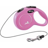 Flexi New Classic Automatic Cable Leash XS 3m Pink