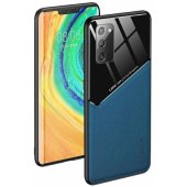 "Lens Leather Back Case Xiaomi Mi 11" Blue