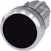 Siemens 22 mm juodas metalinis savaime grįžtantis mygtuko pavaras IP69k Si