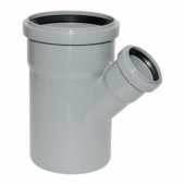 Magnaplast HETA 45° vidaus kanalizacijos trišakis 110/ 50mm (11560)