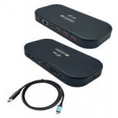 Thunderbolt 3/ USB-C Dual 4K Docking Station + Power Delivery 60W