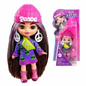 Barbie lėlė Mattel Barbie Extra Mini Minis, rudais plaukais