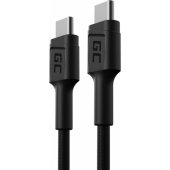 Cable USB-C - USB-C 60W Ultra Charge, QC 3.0 0.3m Black