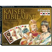 Piatnik Cards Lux 2 kortų kaladės Kaiser - 213847