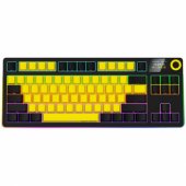 KBP70TKLW, Wireless TKL Mechanical Gaming Keyboard Pro Black/ Yellow