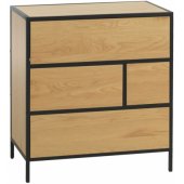 HEDVIG 70x40xH74,5cm Ash/ Black