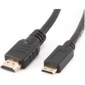 HDMI-HDMI mini M/ M, gold-plated connectors, 3m