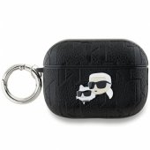 Monogram Karl & Choupette Head AirPods pro 2 cover black