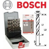 Bosch Pro Box HSS-Co metalo grąžtų rinkinys, 19 vnt. - 2608587014