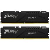 Fury Beast Juodas 2x8GB DDR5 6000MHZ UDIMM KF560C30BBEK2-16