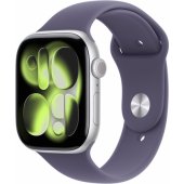 Watch Series 11 46mm Silver / Purple Fog Sport Band - S/ M