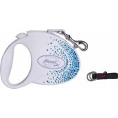 Flexi FLEXI Glam Splash Ocean leash, M STRIP 5m, white