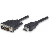 Monitor cable HDMI/ DVI-D 24+1 M/ M 1.8m black