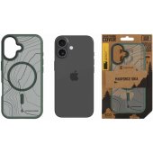 MagForce Hyperstealth silikoninis dėklas iPhone 17, miško žalia