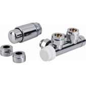 Perfexim Zintegrowany zestaw termostatyczny PHA-036 kątowy chrom (20-0