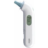 Braun ausų termometras IRT 3030 ThermoScan 3, klinikinis termometras (baltas)