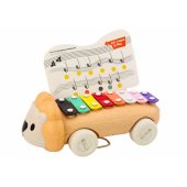 Lion Cymbals On Wheels Instrument For Children Colorful Educational