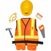 Spin Master Melissa & Doug - Construction Worker Costume, Role Play