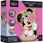 TREFL DISNEY medinė dėlionė – Pelytė Minė, 50 vnt.