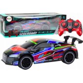 RC Sports Car 1:10 25km/ h Lights Black