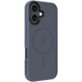 "MagForce Hyperstealth Cover iPhone 17", tamsiai mėlynas