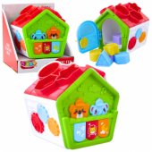 Interactive Educational Sorter House for Toddlers Green