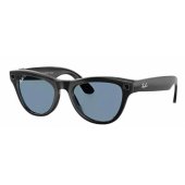 Meta Skyler Gen1 AI Glasses - Black/ Cerulean Blue Transitions