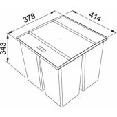 Easy Sort 45 1x14.5 L + 2x7.5 L 121.0494.150