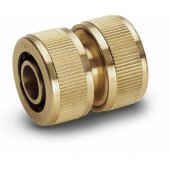 Hose mender brass 5/ 8"-3/ 4"