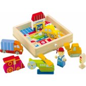 Sevi Erdvinė dėlionė, transportas, 8 vnt. (81677)