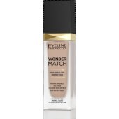 Eveline Wonder Match prie odos atspalvio prisitaikantis makiažo pagrindas Nr. 15 Natural